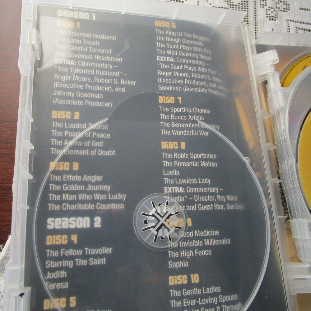 The Saint with Roger Moore (007). The complete series 33 DVD disc set. - Picture 4 of 9